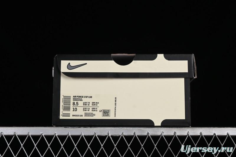 Nike Air Force 1'07 Low "Keep Fresh" Casual Sneakers in Dark Gray with Small Swoosh - BM2023-105