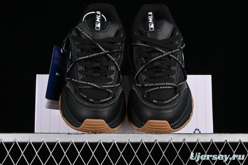 New York Yankees MLB Chunky Runner Lace Lightweight Casual Sneakers - 3ASHCRR3N50BKS