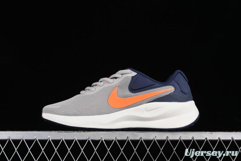 Nike Revolution 7 Wide Low-Top Running Shoes with Breathable Mesh and Durable Cushioning - FB2207-009