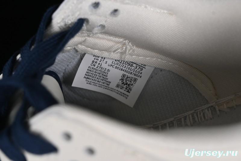 Stussy x Nike SB Dunk Low Anniversary Custom Sneakers with Blue Swoosh - DQ1098-379