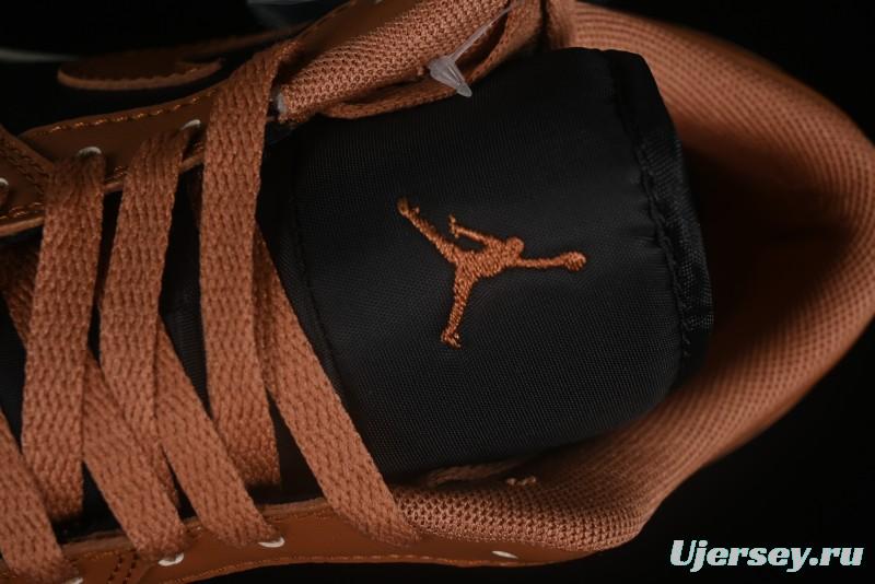 Nike Air Jordan 1 Low AJ1 Black Mocha Casual Sneakers - DC0774-021