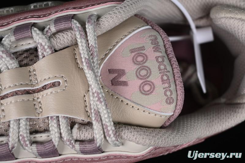 New Balance 1000 Series Retro Dad Style Low-Top Casual Running Shoes - M1000JG1