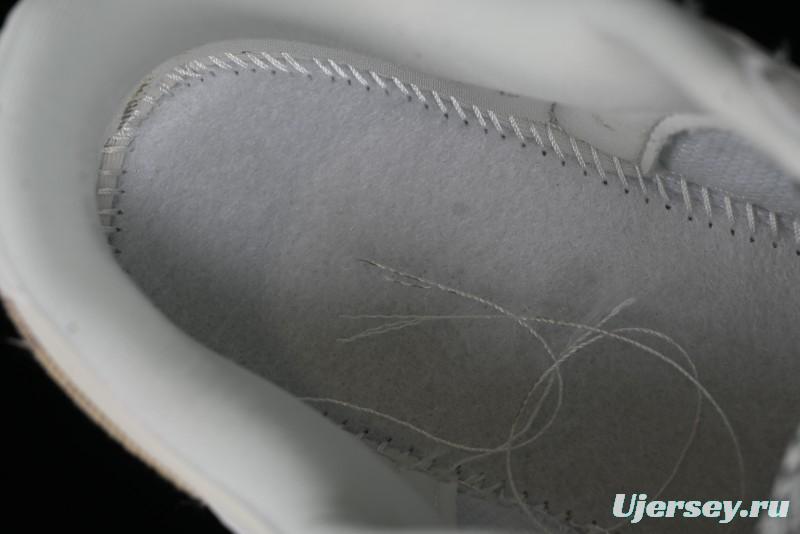 Nike SB Dunk Low LV Collaboration - Khaki Denim Anniversary High-End Custom Low-Top Casual Skate Shoes - XP3802-337