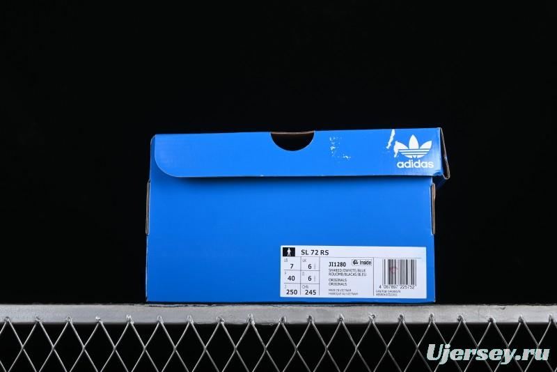 Adidas Originals SL 72 RS Retro Running Shoes with Ecotex Tongue and EVA Midsole - JI1280