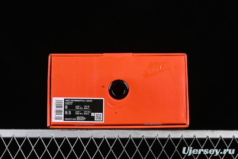 Nike Sacai VaporWaffle 3.0 Retro Running Shoes with Five-Layer Sole - DD1875-003