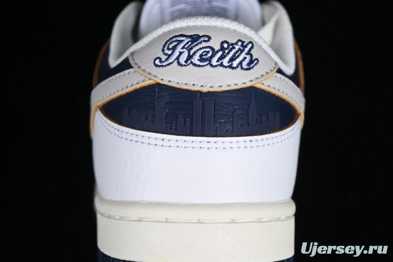 Nike HUF x SB Dunk Low NYC San Francisco Collaboration Skate Shoes - FD8775-100