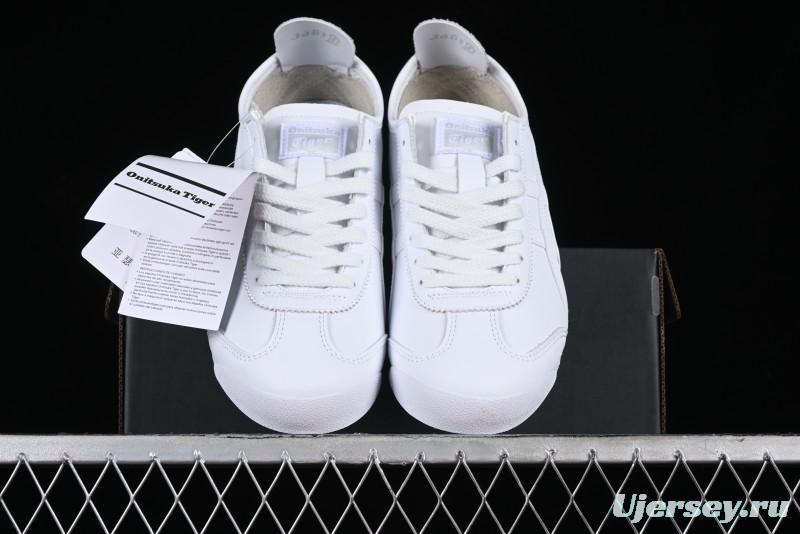 Onitsuka Tiger Mexico 66 Low-Top Leather Sneakers for Casual Running - 1183A844-100