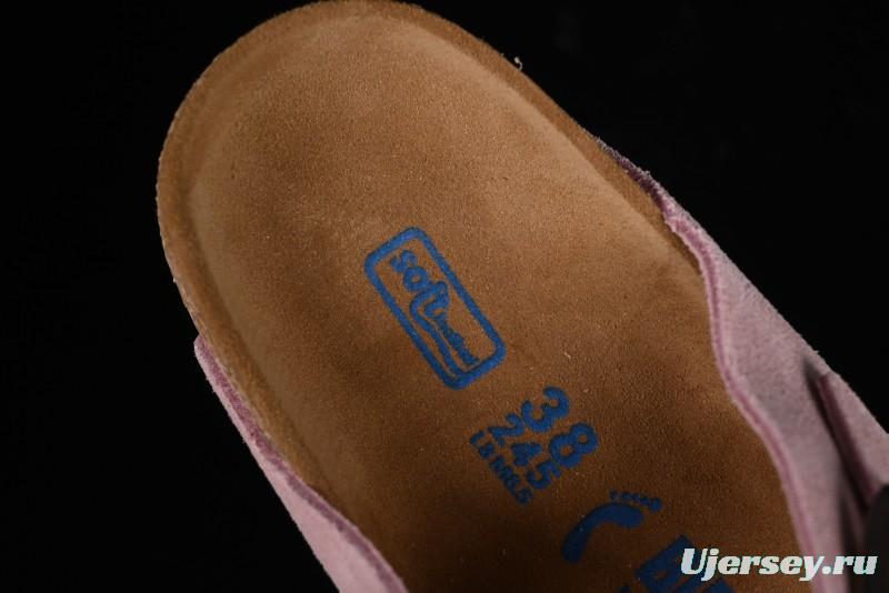 Birkenstock Arizona Soft Footbed Sandals with Suede Leather and Lambswool Lining - G.D4