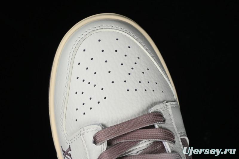 Nike SB Dunk Low LV Collaboration - Denim Patchwork Anniversary High-End Custom Low-Top Casual Sneakers - JH8310-956