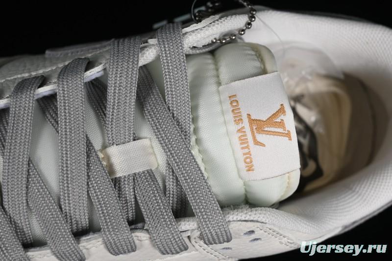 Nike SB Dunk Low LV Collaboration - Beige Grey Lamborghini Anniversary Custom Low-Top Casual Sneakers - FC1688-191