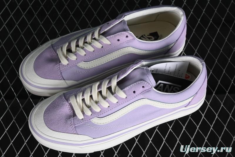 Vans Old Skool Reissue 136 Classic Low-Top Skate Shoes with Detachable Cushioned Insole and Crescent Toe Design - VN000MT6E3N