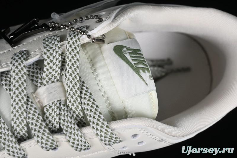 Nike SB Dunk Low LV Collaboration - Beige Green Luxury Custom Low-Top Casual Sneakers - XX2025-318