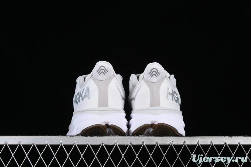 HOKA ONE ONE CLIFTON 9 Running Shoes with Lightweight Knit Mesh and Enhanced Cushioning - 1127895 NCWT