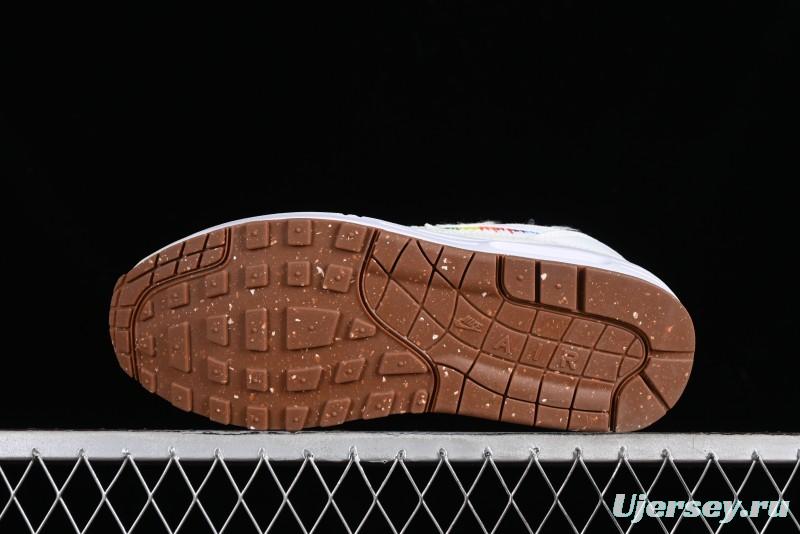 Nike Air Max 1 Retro Running Shoes with Half-Sole Air Cushion - FF2420-168