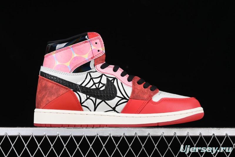 Nike Air Jordan 1 High OG "Next Chapter" Basketball Shoes with Original Leather and 3D Wings Logo - DV1748-601