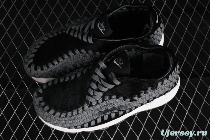 Nike Air Footscape Woven Asymmetrical Weave Slip-Resistant Low-Top Lifestyle Sneakers - FB1959-001