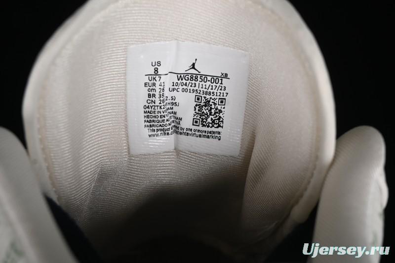 Nike Air Jordan 1 Low LV Collaboration Retro Casual Sneakers in Beige Orange - WG8850-001