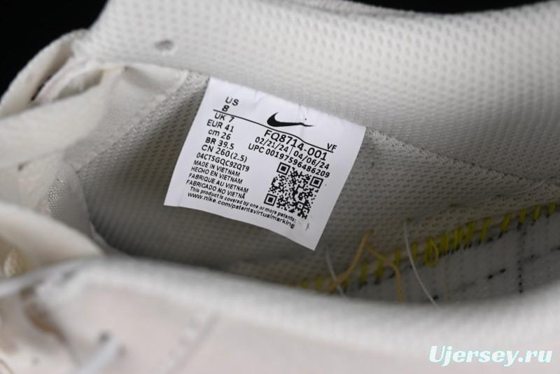 Nike Air Force 1 '07 Low Casual Sneakers with Full-Length Air Cushion - FQ8714-001