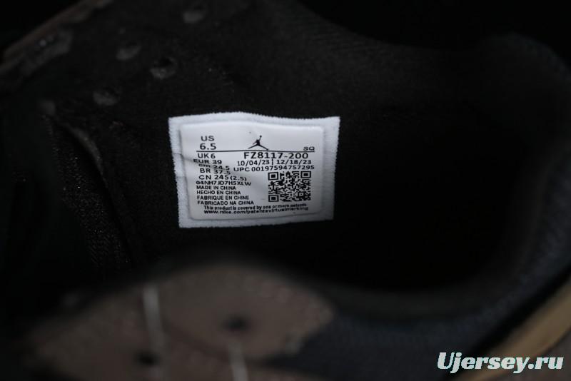 Nike Travis Scott x Jordan Cut The Check AJ1 Basketball Shoes with Velcro Design - FZ8117-200