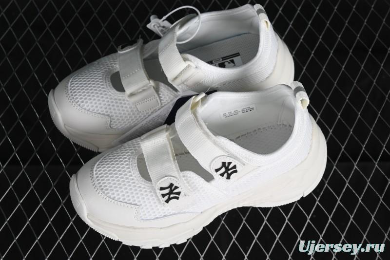 New York Yankees MLB Bigball Chunky Mask Jane Thick Platform Casual Sandals - 3ASDBCM4350IVS