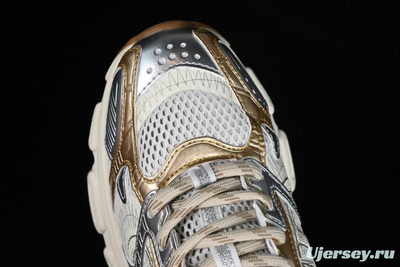 Dior Chrono Round Toe Lace-Up Lifestyle Casual Running Sneakers - 49G GOLDEN