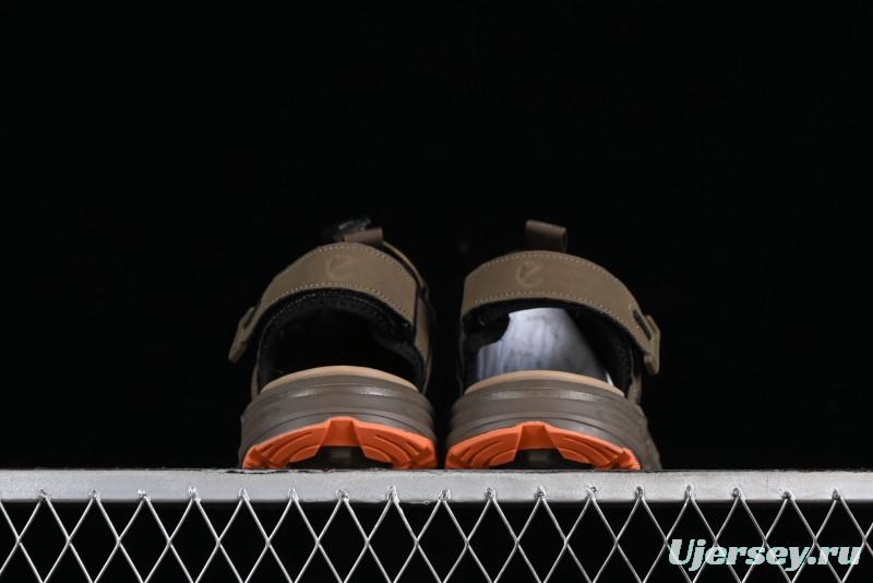 ECCO Offroad Series 2024 Summer New Outdoor Beach Sandals with Anti-Collision Toe and MD Massage Insole - 63133001002