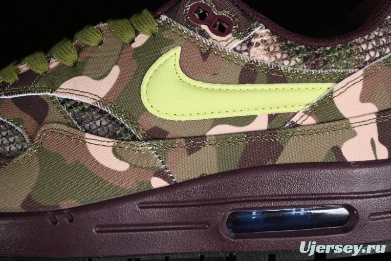 Nike Air Max 1 Retro Running Shoes with Half-Sole Air Cushion - FN8358-200