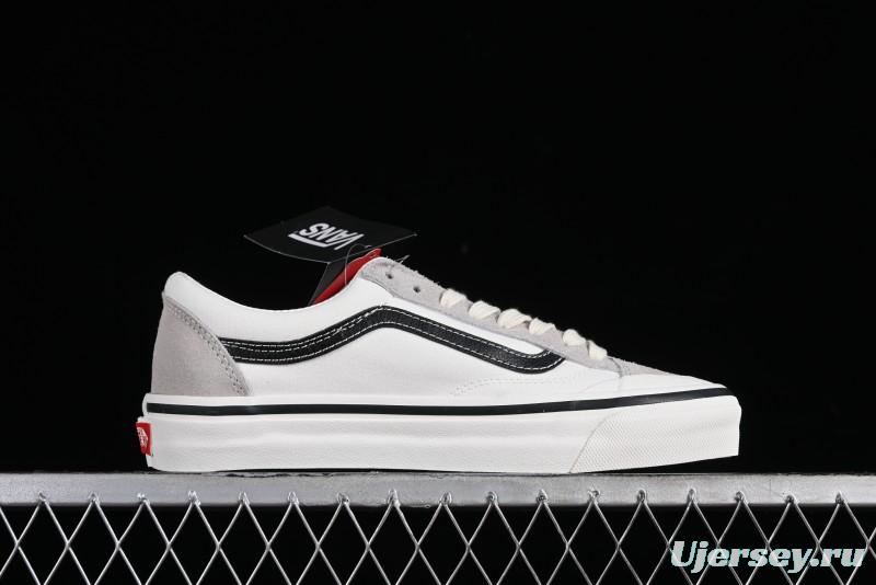 Vans Old Skool Reissue 136 Low-Top Skate Shoes with Detachable Cushioned Insole - VN000MT6KIG