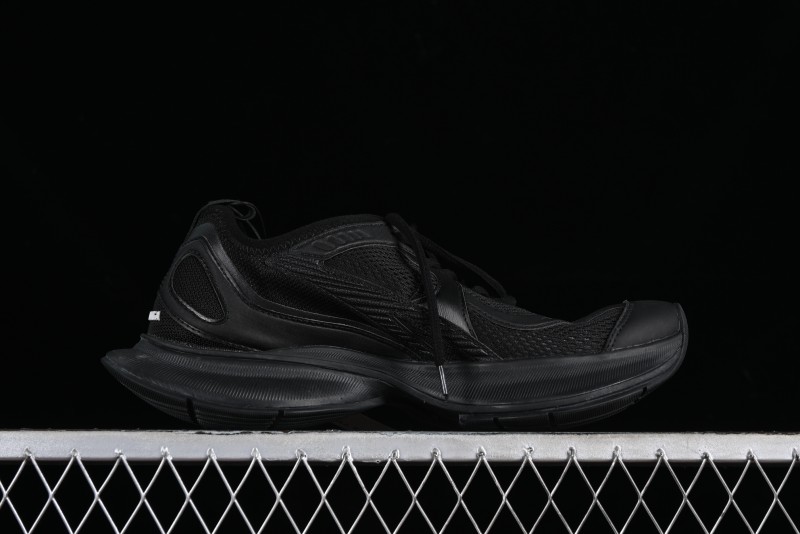 Balenciaga Circuit Lightweight Distressed Print Round Toe Fashion Casual Sneakers - WFLGY1000