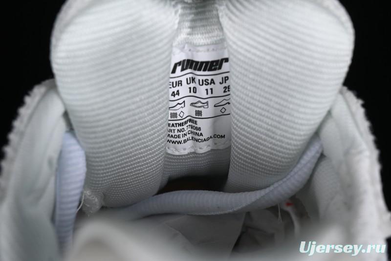 Balenciaga Runner Kith Four Color Retro Casual Sneakers - W3RXP9260