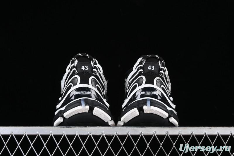 Balenciaga Runner Kith Four Color Retro Casual Sneakers - W3RXP0213