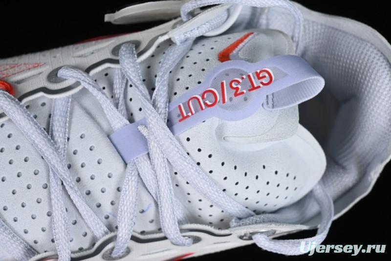 Nike Air Zoom G.T.Cut 3 EP Basketball Shoes with Full-Length ZoomX Foam and Flywire Technology - DV2918-101