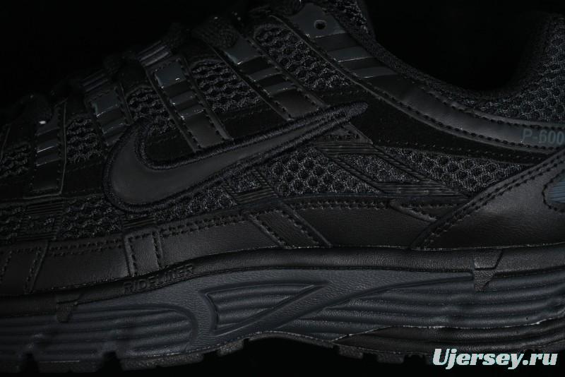 Nike P-6000 PRM Retro Casual Sneakers with Vintage Running Shoe Design - FQ8732-010