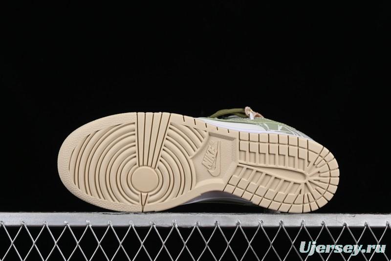 Nike Dunk Low FZBB Chinese Tea Gift Box Palace Longjing Tea SB Lace-Up Low-Top Casual Sneakers - DV0831-003