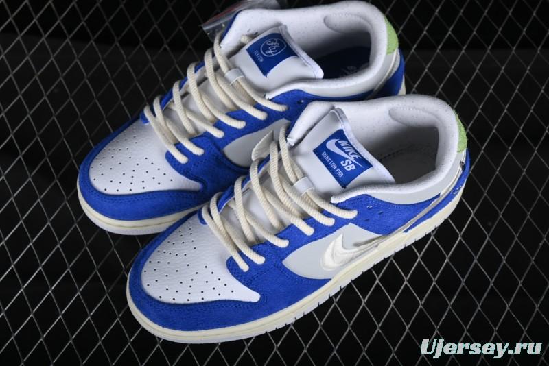 Nike April Skateboards SB Dunk Low Collaboration - Ice Rose SB Shattered Backboard Casual Skate Shoes FD2562-400