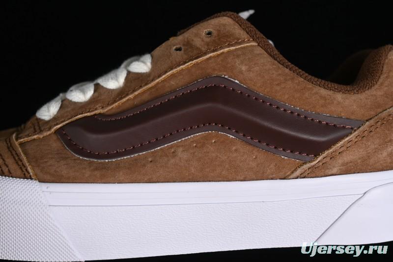 Vans Classics Knu Skool Retro Sneakers with Enlarged Toe and Thickened Trim - VN0009QCLC5