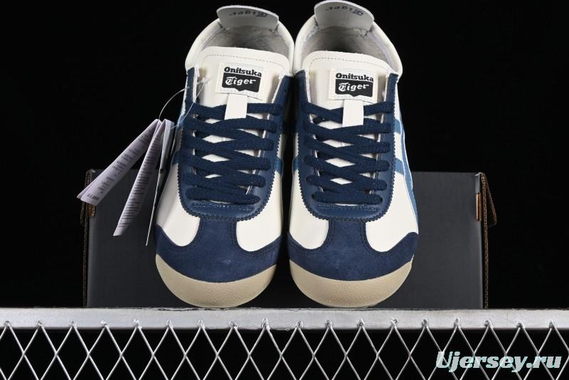 Onitsuka Tiger Mexico 66 Low-Top Leather Casual Running Shoes - 1183A201-118