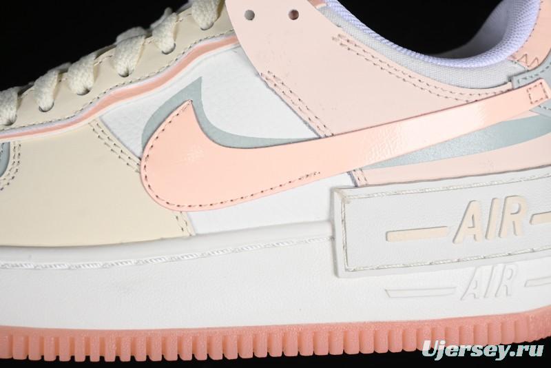 Nike Air Force 1 Shadow Low-Top Sneakers with Lightweight EVA Midsole - DZ1847-105