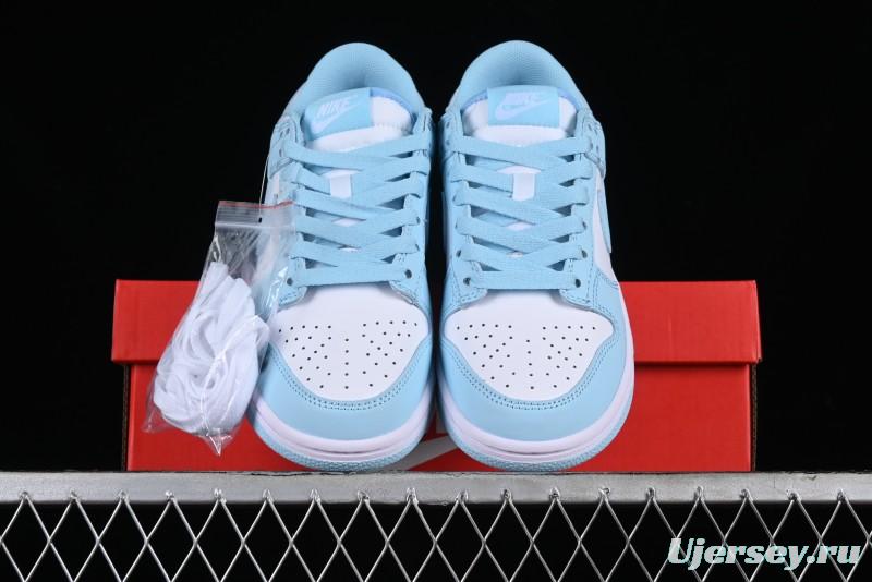 Nike Dunk Low Retro SB Casual Sneakers in Ice Blue Colorway - DV0833-104