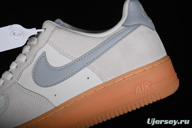 Nike Air Force 1 '07 Low Casual Sneakers with Full-Length Air Cushion - FQ8714-002