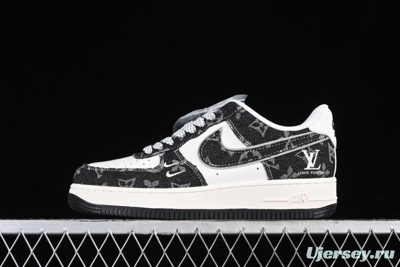 Nike Air Force 1 '07 Low LV Collaboration - Starry Night Black Low-Top Casual Sneakers - SJ2088-002