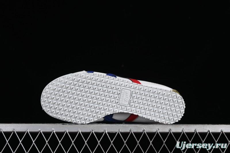 Onitsuka Tiger Mexico 66 Low-Top Leather Sneakers for Casual Running - D507L-0152