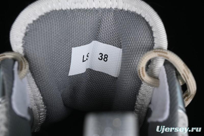 Dior Chrono Round Toe Lace-Up Lifestyle Casual Running Sneakers - 49G GOLDEN