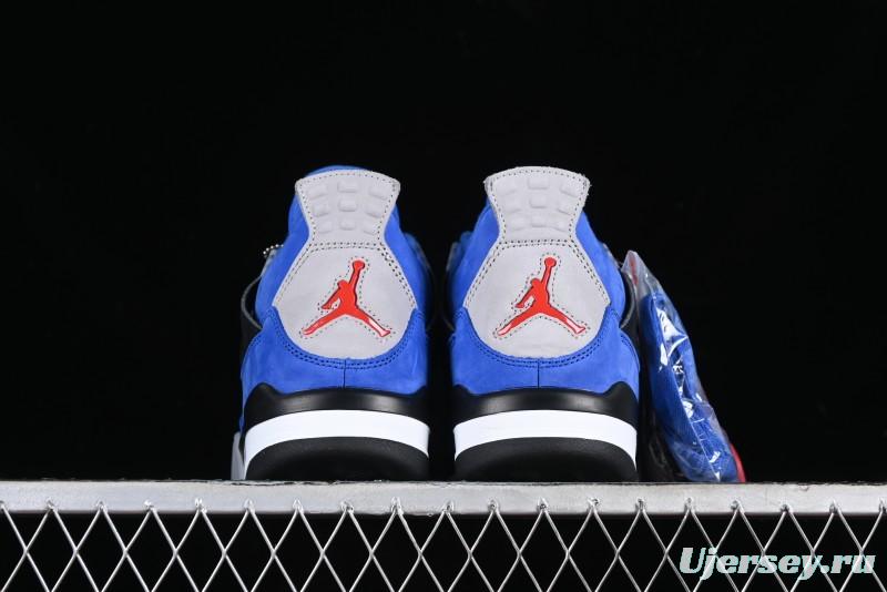 Nike Air Jordan 4 Retro Basketball Shoes with Premium Suede and Eminem Encore Design - AJ4