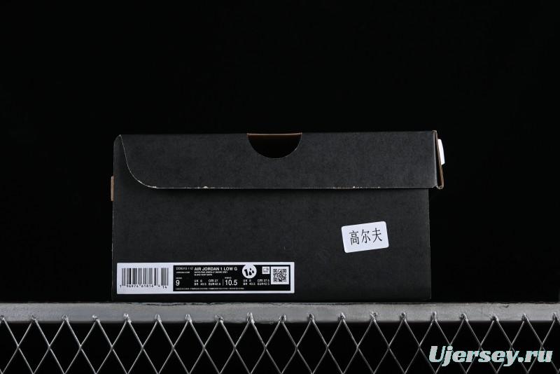 Nike Air Jordan 1 Low Golf Shoes Retro Grey White Green - DD9315-112