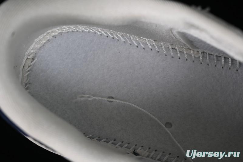 Nike Travis Scott x Fragment Design x Air Jordan 1 Low OG SP AJ1 LV Collaboration Light Blue Violent Bear Low-top Casual Sneakers - SJ2068-100