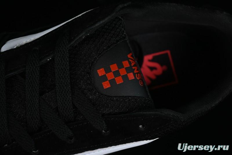 Vans Caldrone Classic Black Retro Skate Shoes - VN0007P9BA2