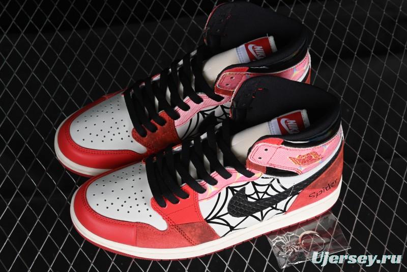 Nike Air Jordan 1 High OG "Next Chapter" Basketball Shoes with Original Leather and 3D Wings Logo - DV1748-601