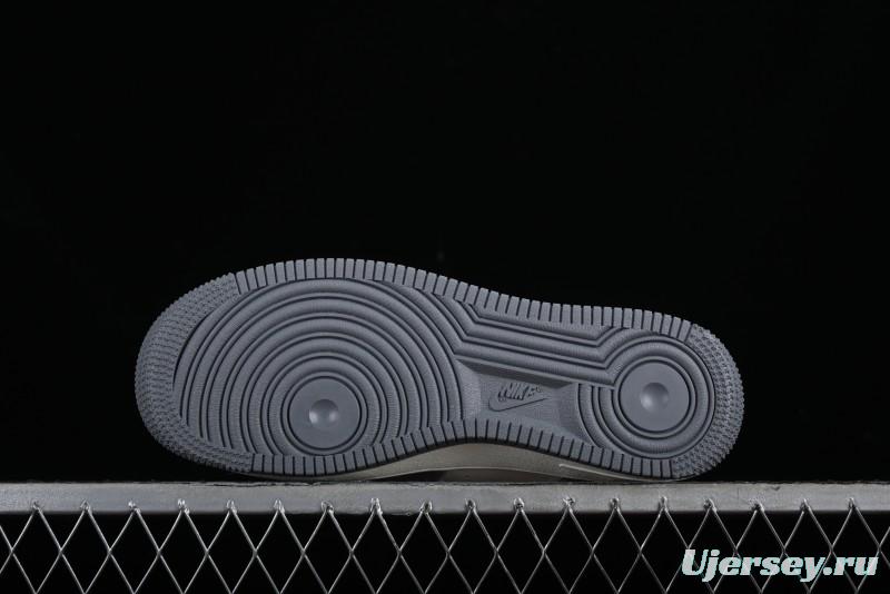 Nike Air Force 1 '07 Low LV Collaboration - Grey Double Swoosh Casual Sneakers - HD1968-030