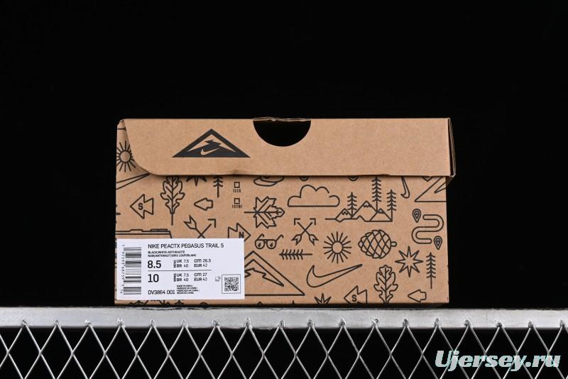 Nike Pegasus Trail 5 Lightweight Comfortable Durable Low-Top Running Shoes - DV3864-001